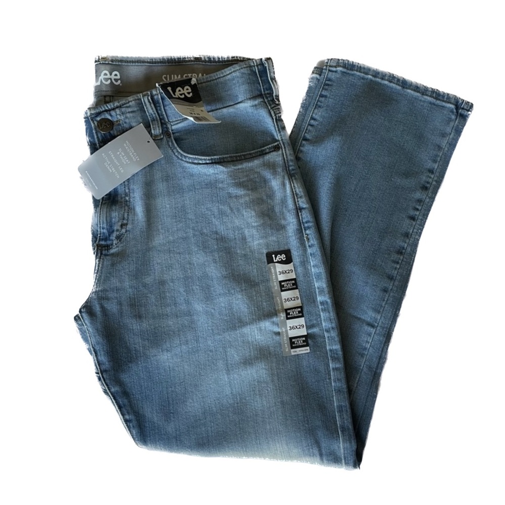 LEE mens slim straight Jeans